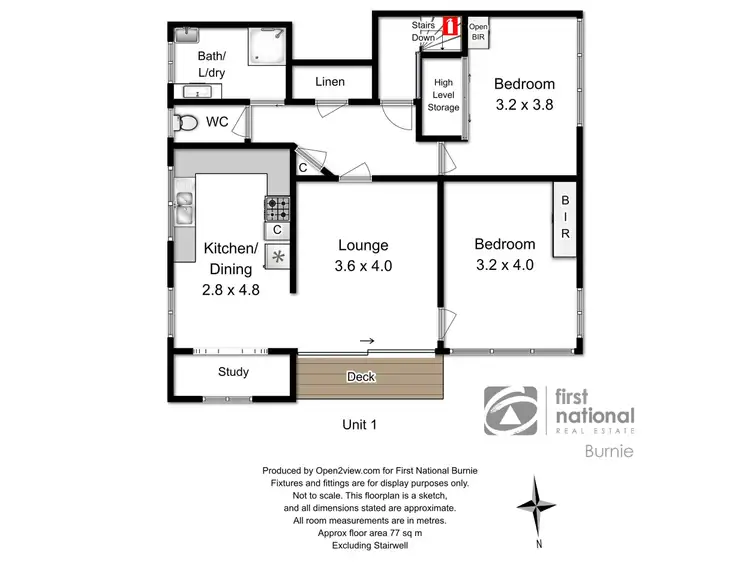 Floorplan of Homely block of units listing, 5 Esplanade, Somerset TAS 7322
