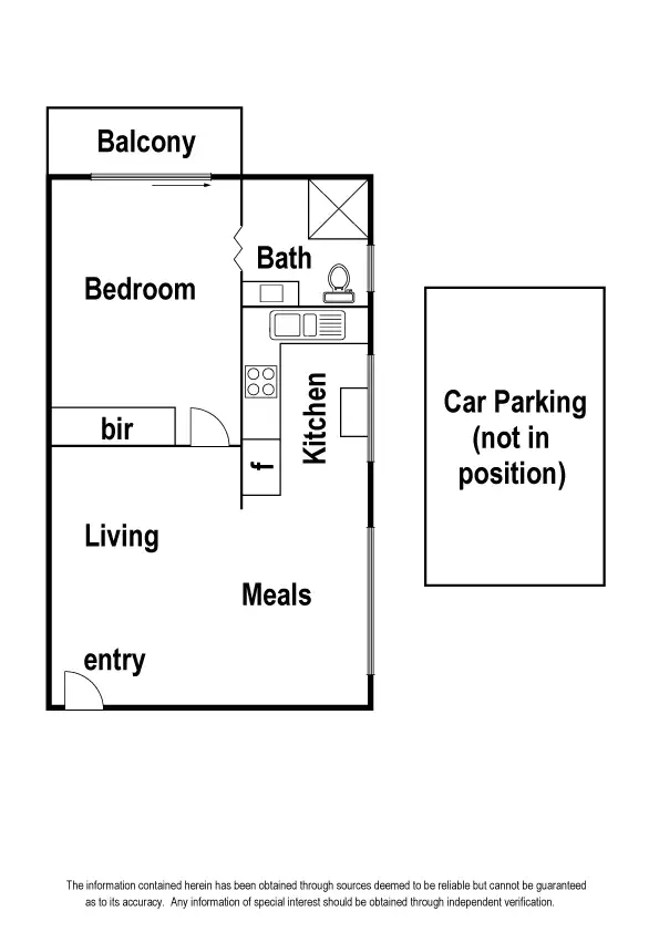 Floorplan of Homely apartment listing, 5/14 Hutcheson Street, Moonee Ponds VIC 3039