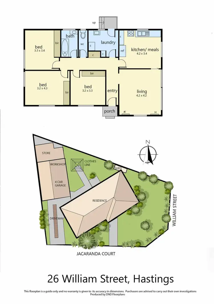 Floorplan of Homely house listing, 26 William Street, Hastings VIC 3915