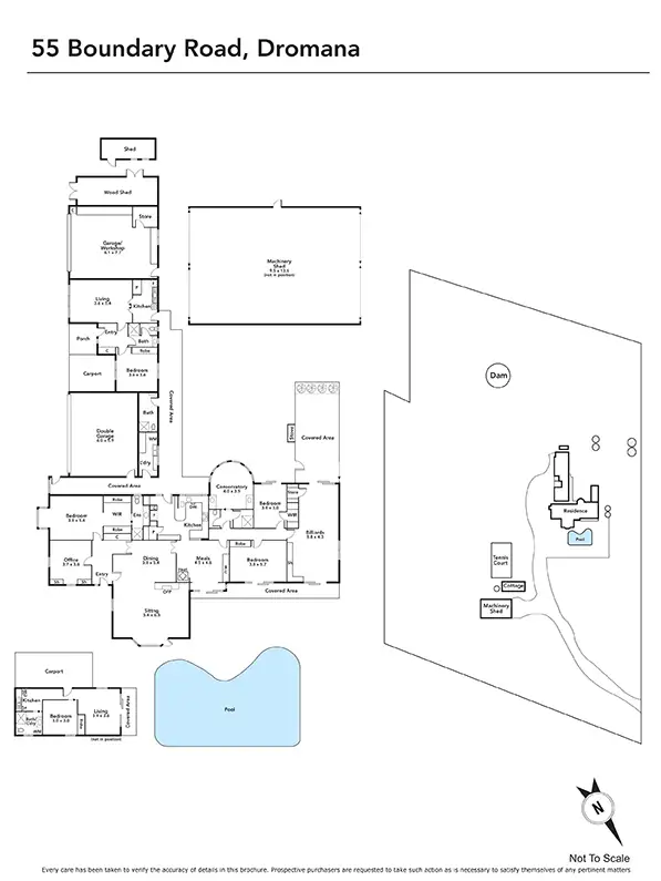 Floorplan of Homely rural property listing, 55 Boundary Rd, Dromana VIC 3936