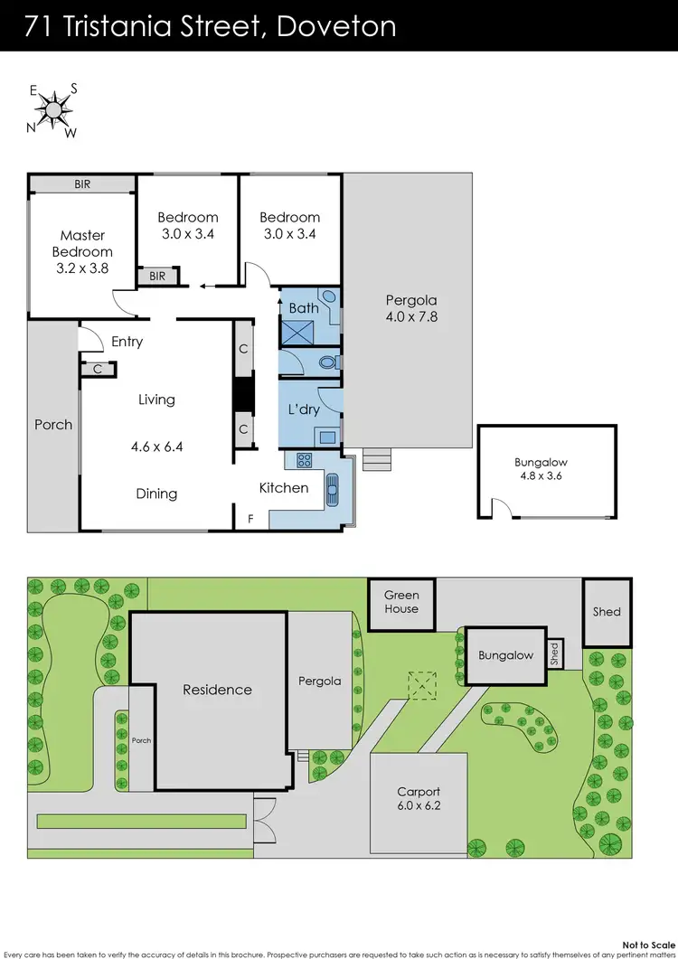 Floorplan of Homely house listing, 71 Tristania Street, Doveton VIC 3177