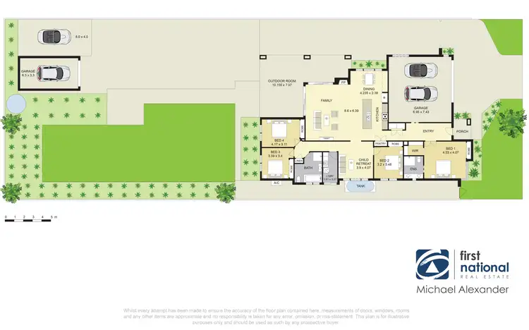Floorplan of Homely house listing, 13 Sutton Avenue, Cobbitty NSW 2570