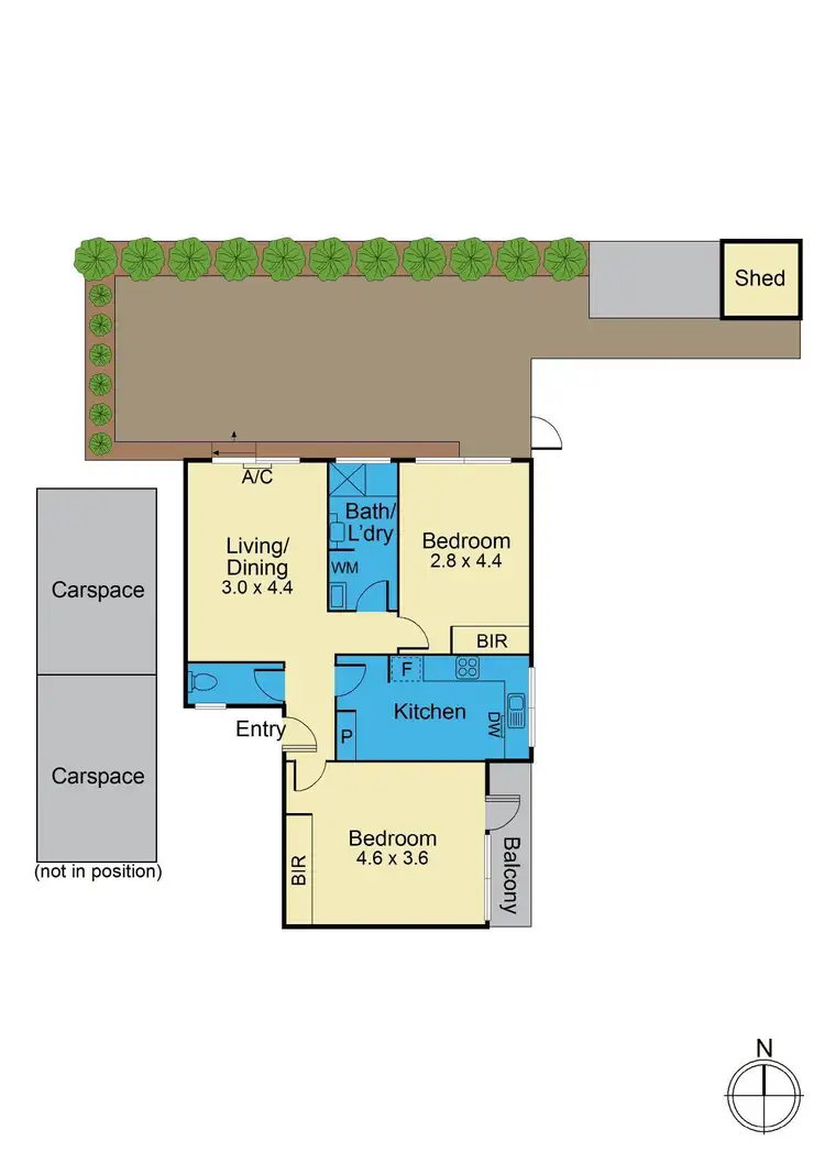 Floorplan of Homely apartment listing, 7/33 Albion Road, Box Hill VIC 3128