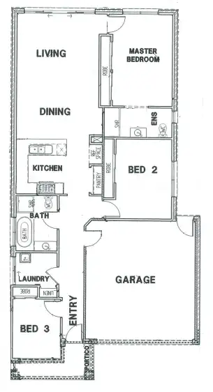 Floorplan of Homely house listing, 12 Silverbush Way, Truganina VIC 3029
