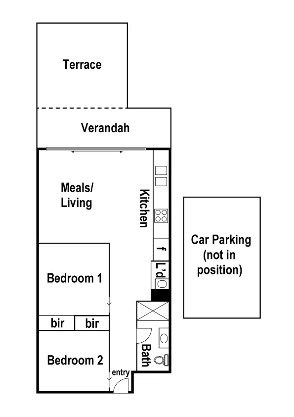 Floorplan of Homely apartment listing, G04/76-78 Keilor Road, Essendon VIC 3040