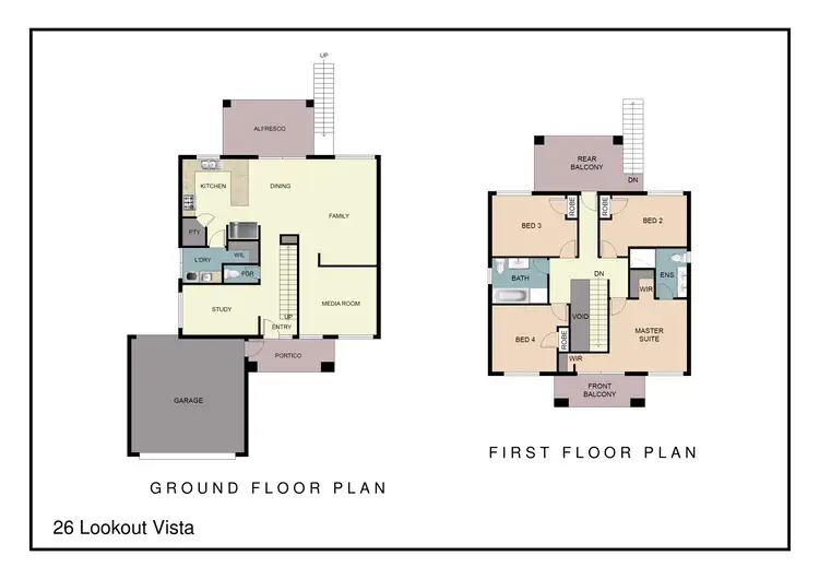 Floorplan of Homely house listing, 26 Lookout Vista, Singleton WA 6175