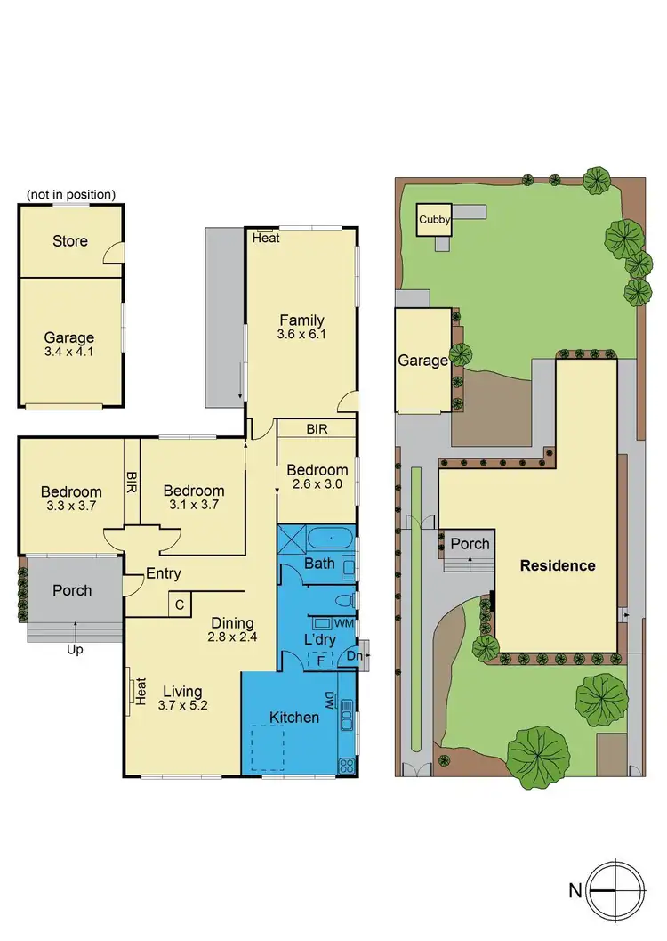 Floorplan of Homely house listing, 23 Hampshire Road, Forest Hill VIC 3131