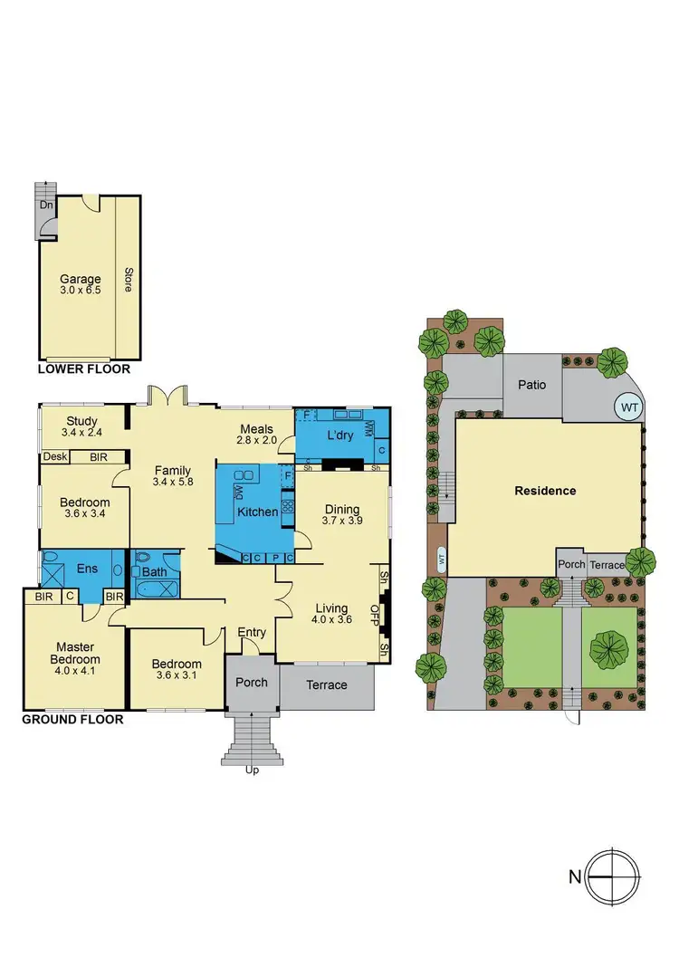 Floorplan of Homely house listing, 15 Graham Street, Surrey Hills VIC 3127