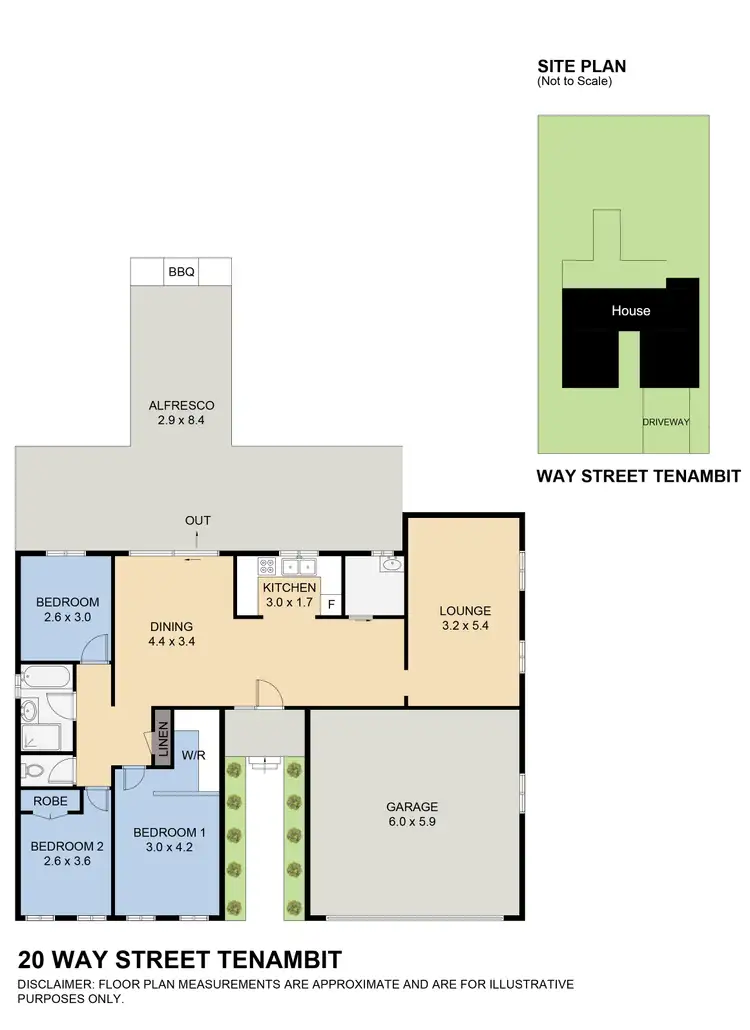 Floorplan of Homely house listing, 20 Way Street, Tenambit NSW 2323