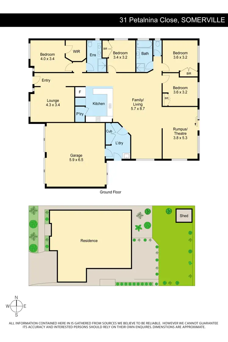Floorplan of Homely house listing, 31 Petalnina Close, Somerville VIC 3912