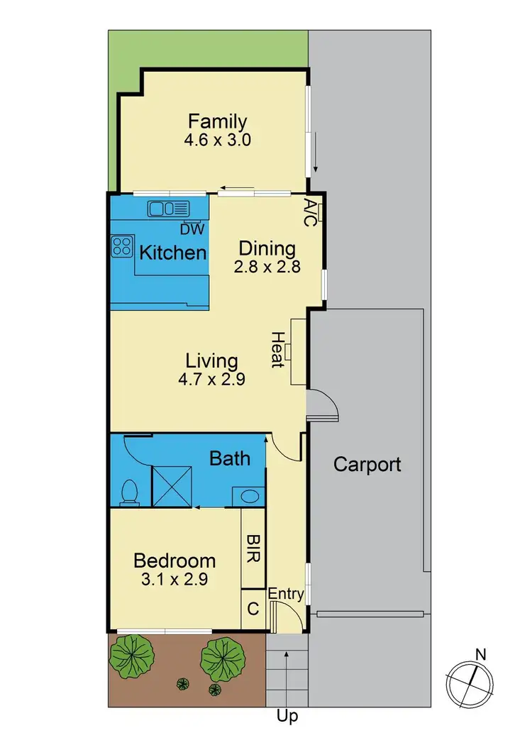 Floorplan of Homely house listing, 21 Kulnine Avenue, Mitcham VIC 3132