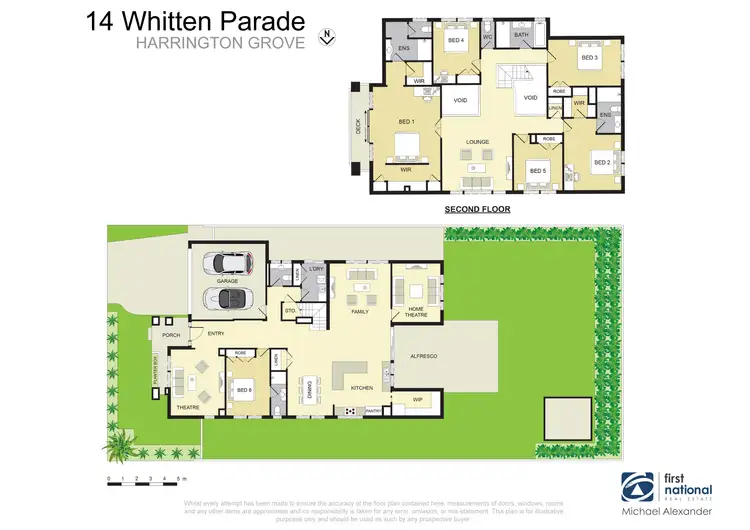 Floorplan of Homely house listing, 14 Whitten Parade, Harrington Park NSW 2567