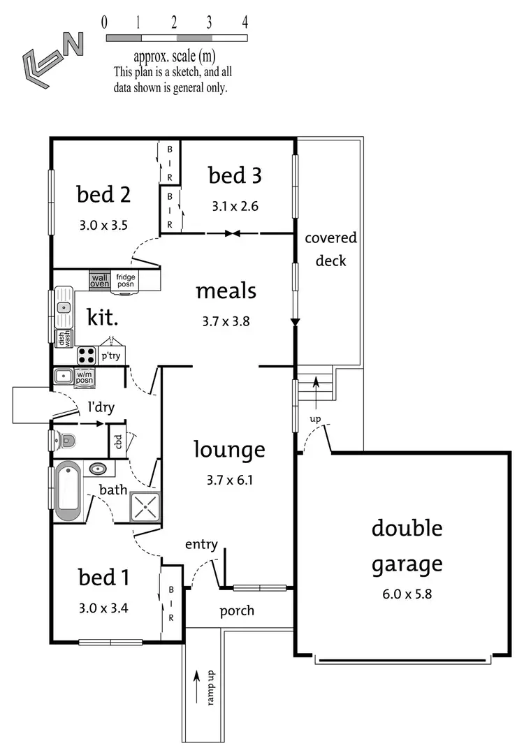 Floorplan of Homely unit listing, 14/12 Cutts Avenue, Croydon VIC 3136