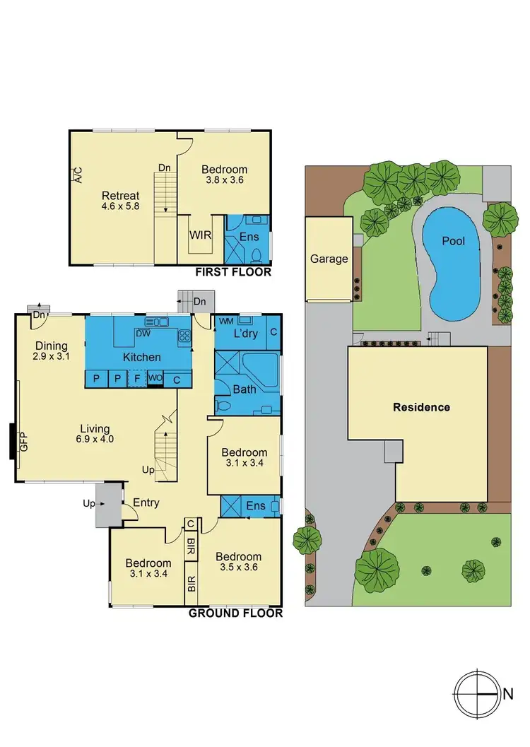 Floorplan of Homely house listing, 52 Hedge End Road, Nunawading VIC 3131