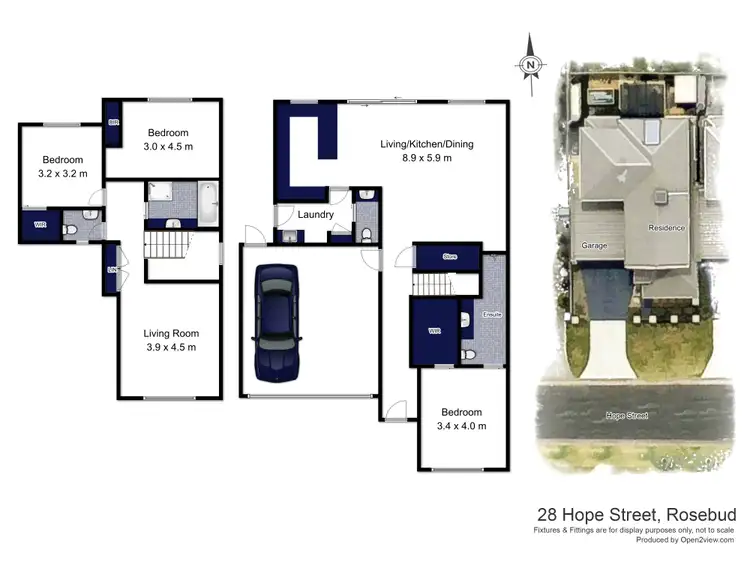 Floorplan of Homely house listing, 28 Hope Street, Rosebud VIC 3939