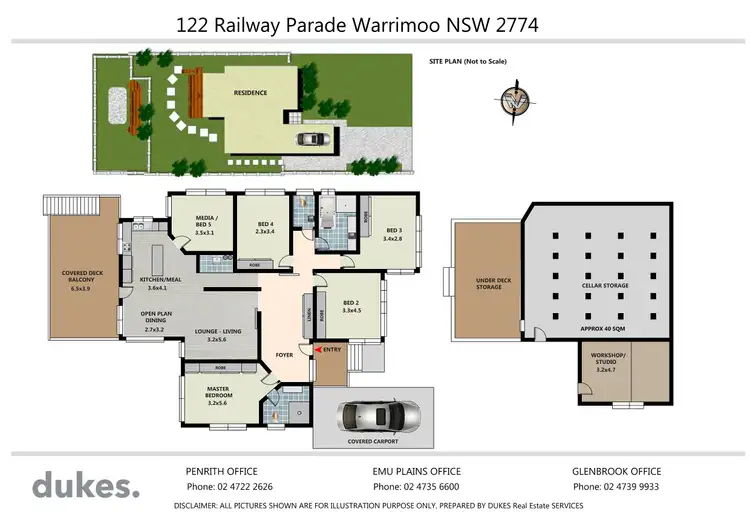 Floorplan of Homely house listing, 122 Railway Parade, Warrimoo NSW 2774