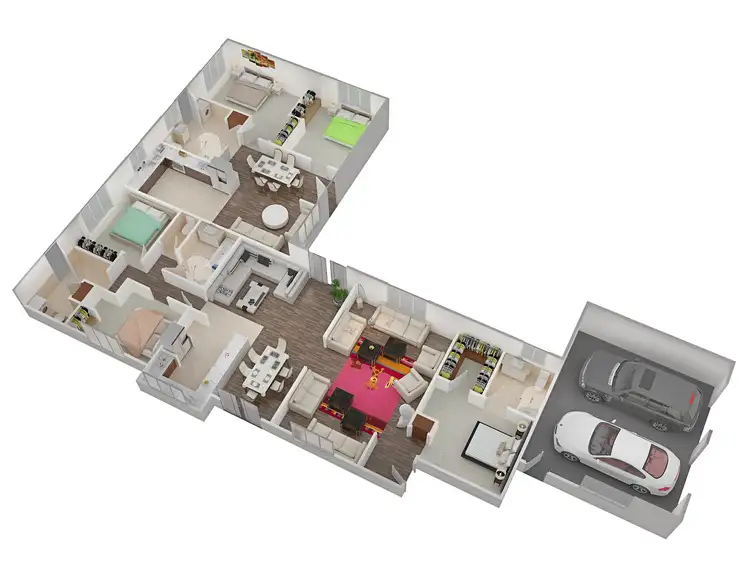 Floorplan of Homely house listing, 17 Coakley Crescent, Lovely Banks VIC 3213