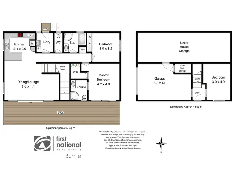Floorplan of Homely unit listing, 3/24 Pelissier Street, Somerset TAS 7322