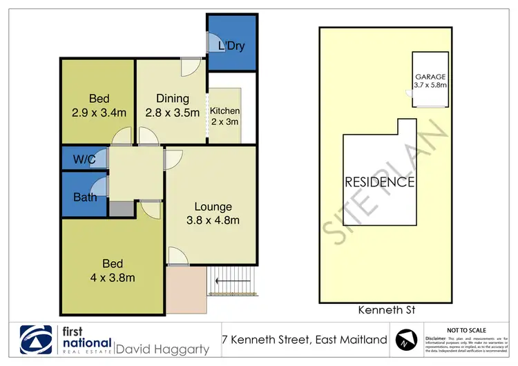 Floorplan of Homely house listing, 7 Kenneth Street, East Maitland NSW 2323