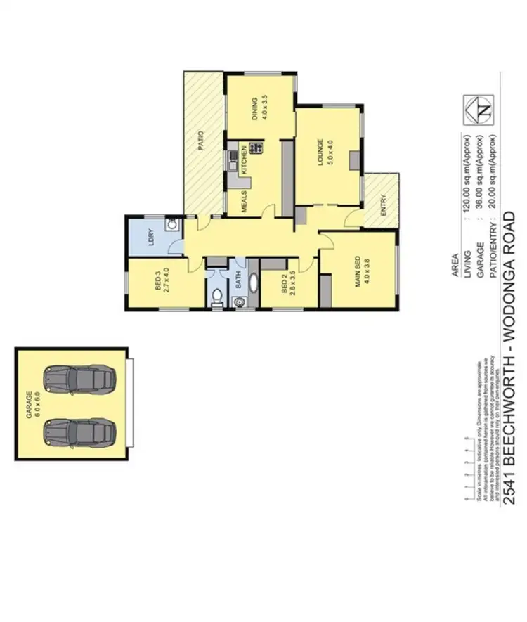 Floorplan of Homely house listing, 2541 Beechworth-Wodonga Road, Leneva VIC 3691
