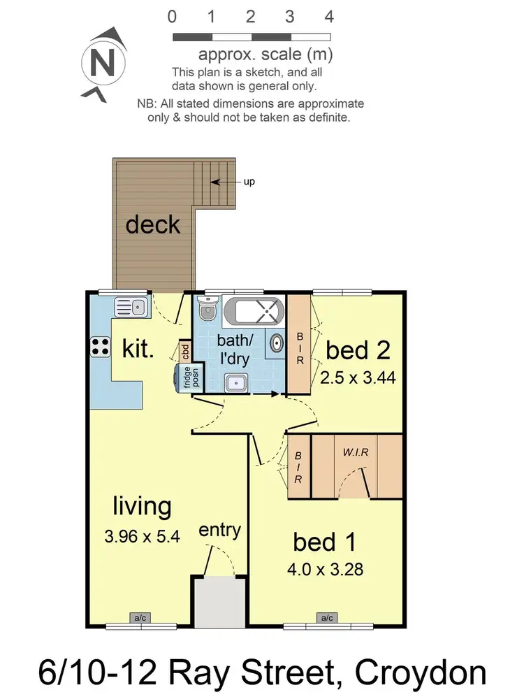 Floorplan of Homely unit listing, 6/10-12 Ray Street, Croydon VIC 3136