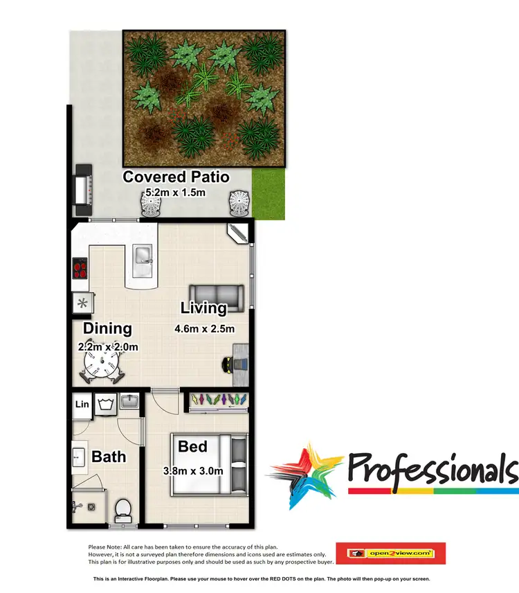 Floorplan of Homely apartment listing, 1/13 Springfield Crescent, Manoora QLD 4870