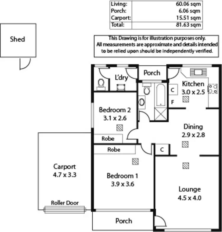 Floorplan of Homely house listing, 5/1 Price Avenue, Klemzig SA 5087