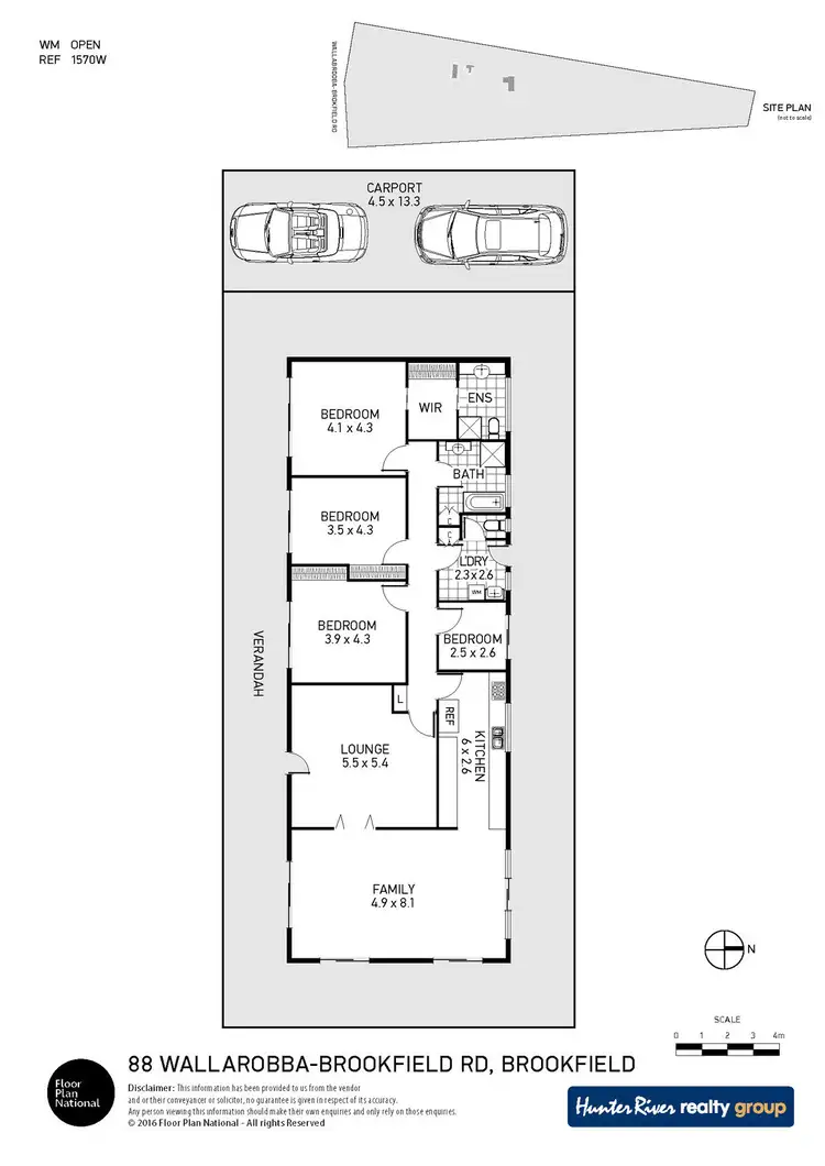 Floorplan of Homely rural property listing, 88 Wallarobba-Brookfield Road, Brookfield NSW 2420