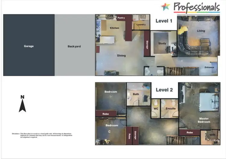 Floorplan of Homely house listing, 34 Nobel Banks Drive, Cairnlea VIC 3023