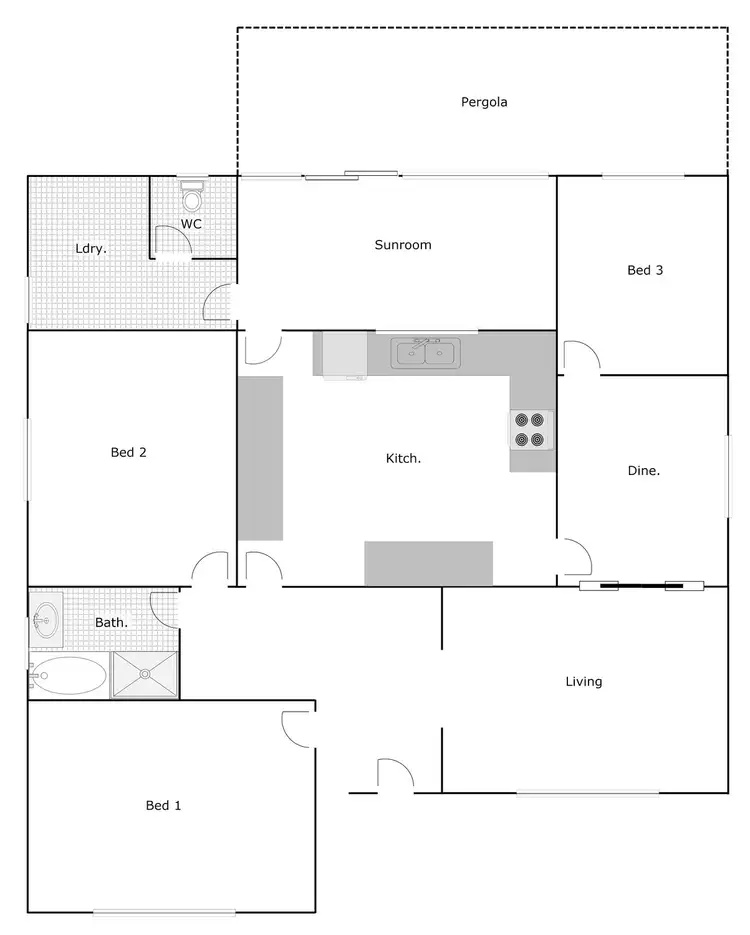 Floorplan of Homely house listing, 56 Standen Street, Murray Bridge SA 5253