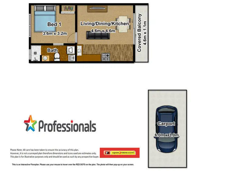 Floorplan of Homely unit listing, 8/2 McPherson Close, Edge Hill QLD 4870