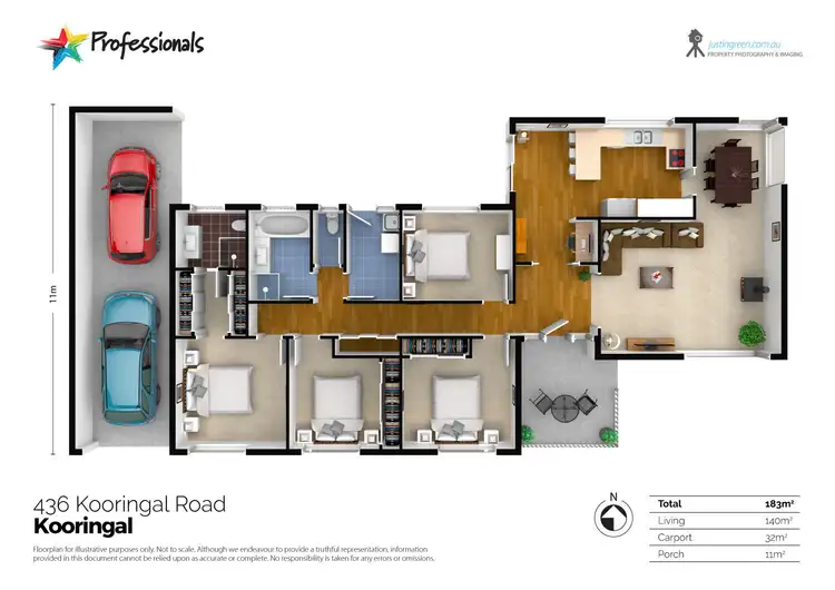 Floorplan of Homely house listing, 436 Kooringal Road, Wagga Wagga NSW 2650