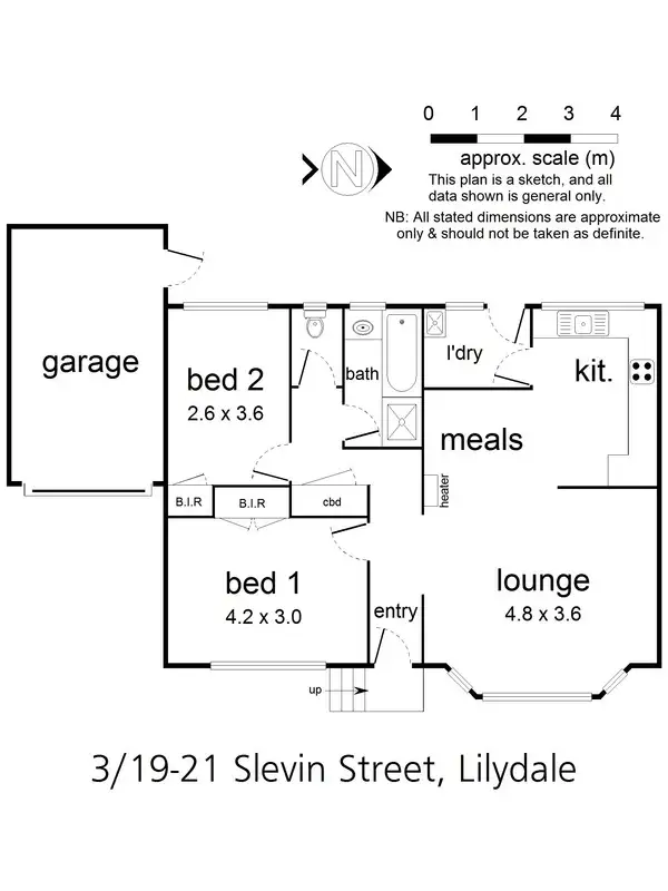 Floorplan of Homely unit listing, 3/19-21 Slevin Street, Lilydale VIC 3140