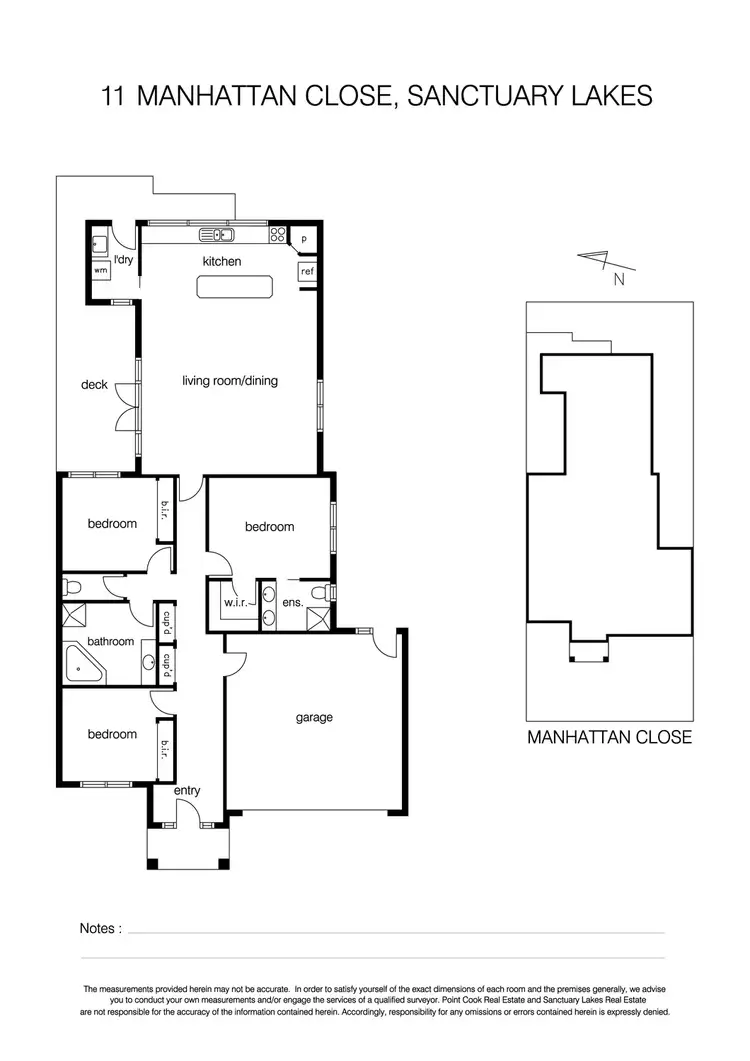 Floorplan of Homely house listing, 11 Manhattan Close, Sanctuary Lakes VIC 3030
