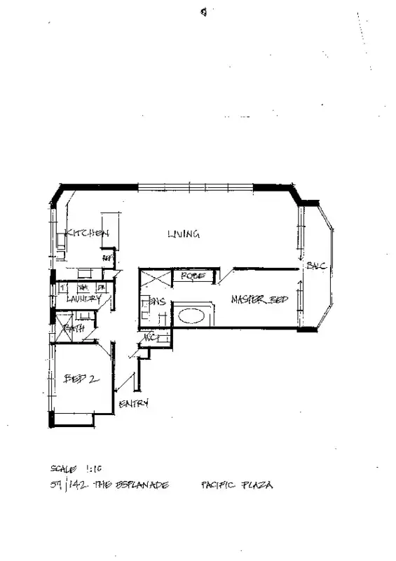 Floorplan of Homely apartment listing, 142 The Esplanade, Surfers Paradise QLD 4217