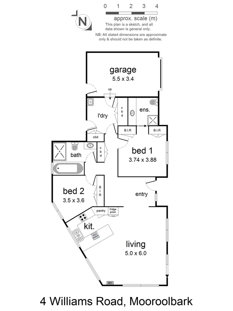 Floorplan of Homely house listing, 4 Williams Road, Mooroolbark VIC 3138