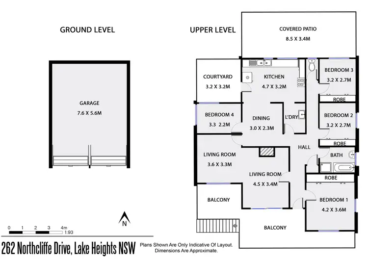 Floorplan of Homely house listing, 262 Northcliffe Drive, Lake Heights NSW 2502