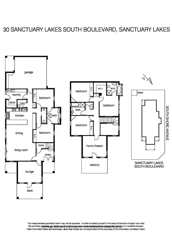 Floorplan of Homely house listing, 30 Sanctuary Lakes South Boulevard, Sanctuary Lakes VIC 3030