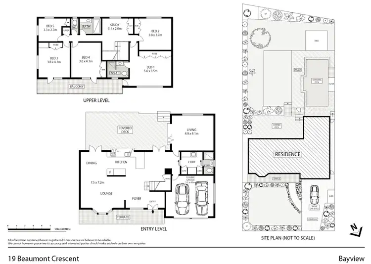 Floorplan of Homely house listing, 19 Beaumont Crescent, Bayview NSW 2104