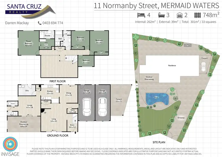 Floorplan of Homely house listing, 11 Normanby Street, Mermaid Waters QLD 4218