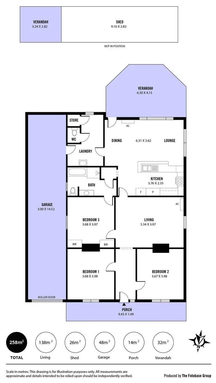 Floorplan of Homely house listing, 18 Hilton Street, Birkenhead SA 5015