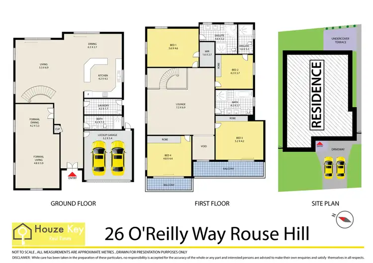 Floorplan of Homely house listing, 26 O'Reilly Way, Rouse Hill NSW 2155