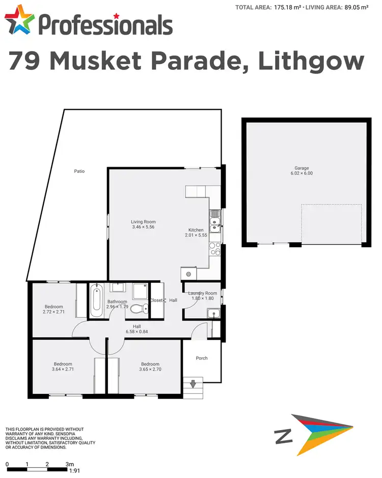 Floorplan of Homely house listing, 79 Musket Parade, Lithgow NSW 2790