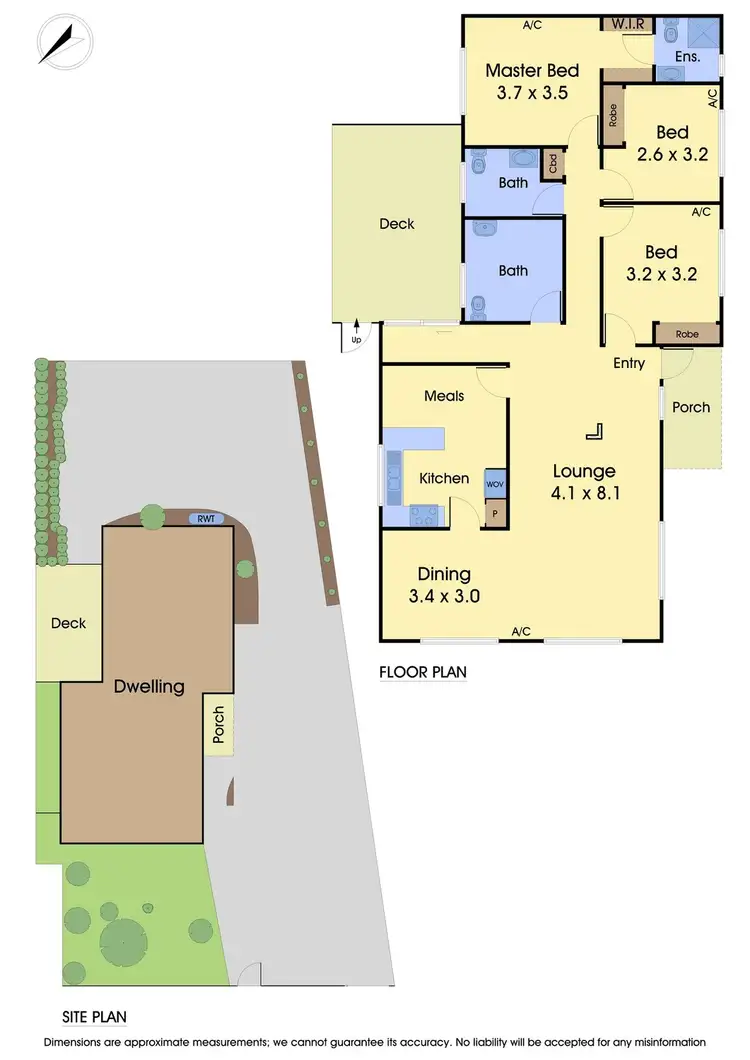 Floorplan of Homely house listing, 6 Redleap Avenue, Mill Park VIC 3082