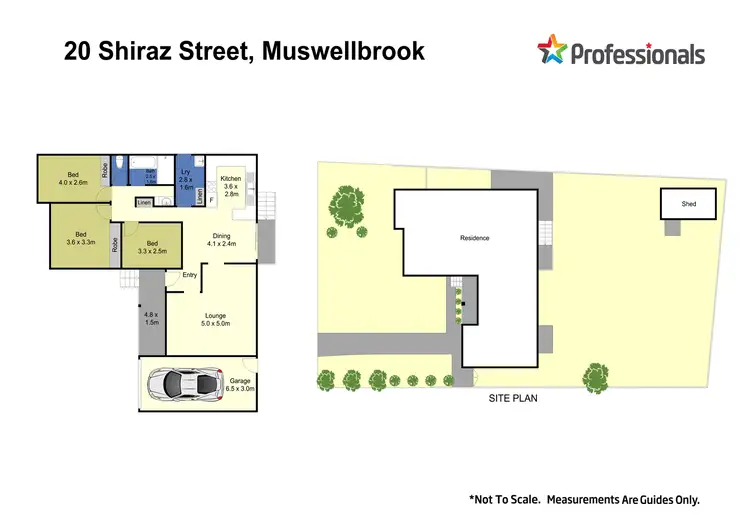 Floorplan of Homely house listing, 20 Shiraz Street, Muswellbrook NSW 2333