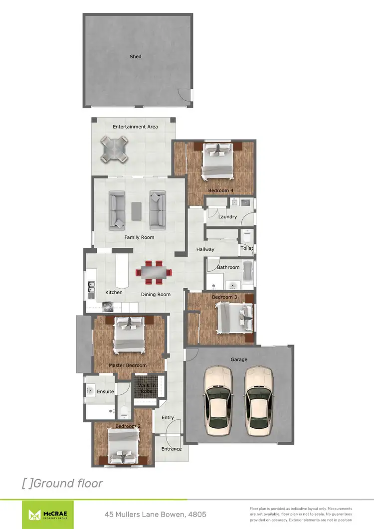 Floorplan of Homely house listing, 45 Mullers Lane, Bowen QLD 4805