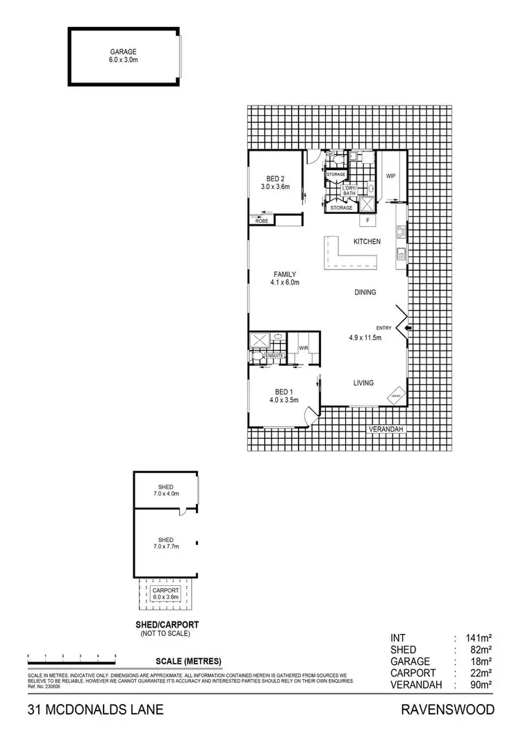 Floorplan of Homely house listing, 31 McDonalds Lane, Ravenswood VIC 3453