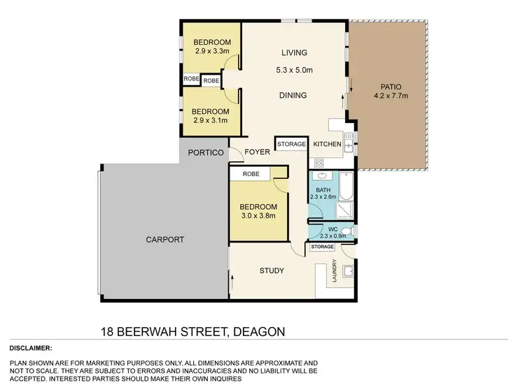 Floorplan of Homely house listing, 18 Beerwah Street, Deagon QLD 4017