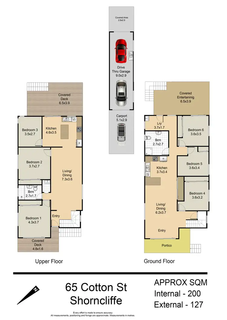 Floorplan of Homely house listing, 65 Cotton Street, Shorncliffe QLD 4017
