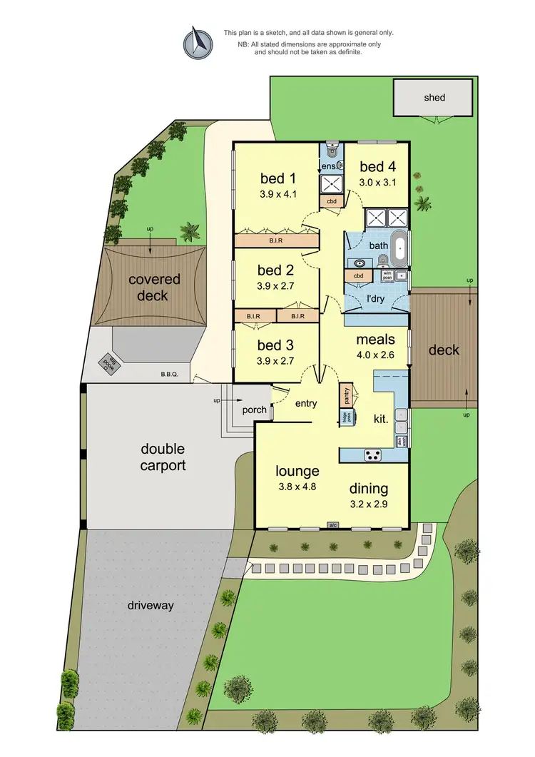 Floorplan of Homely house listing, 18 Taylors Road, Croydon VIC 3136